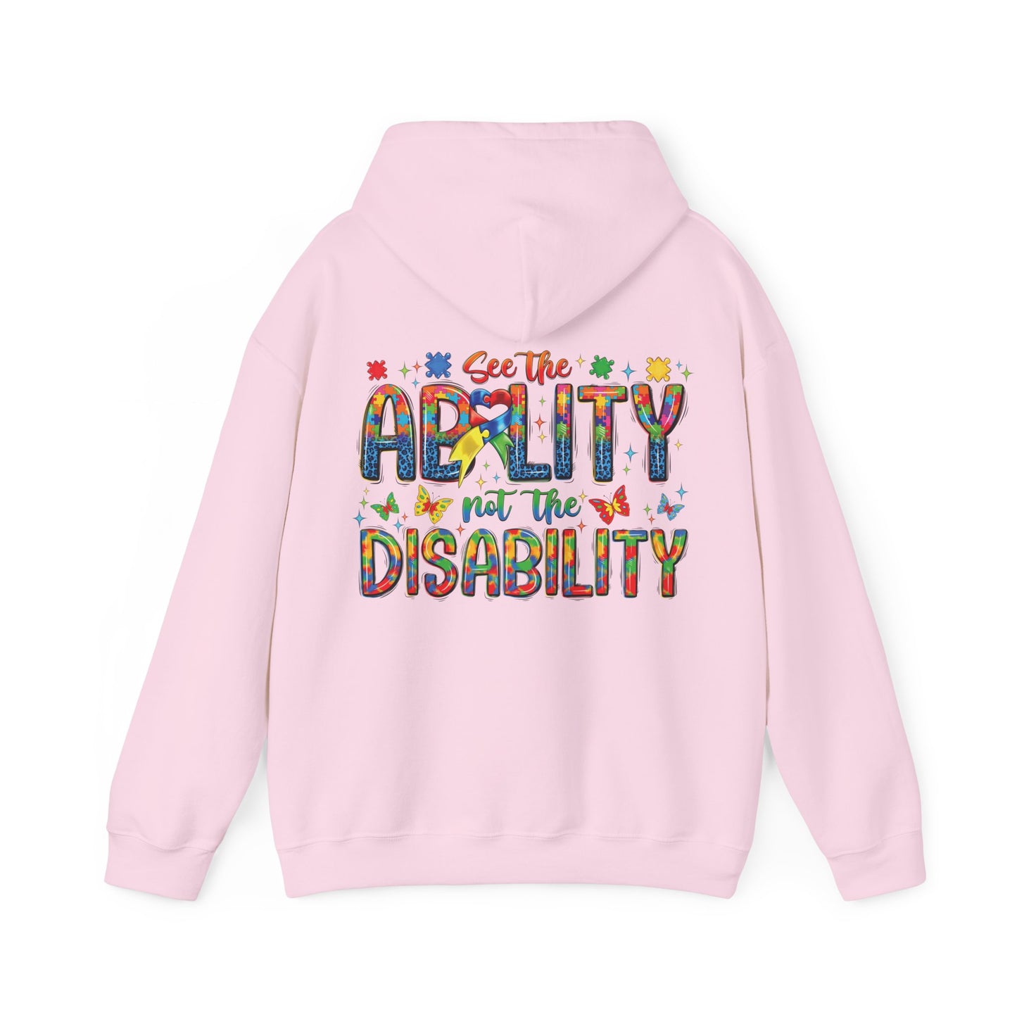 Unisex See The Ability™ Hooded Sweatshirt