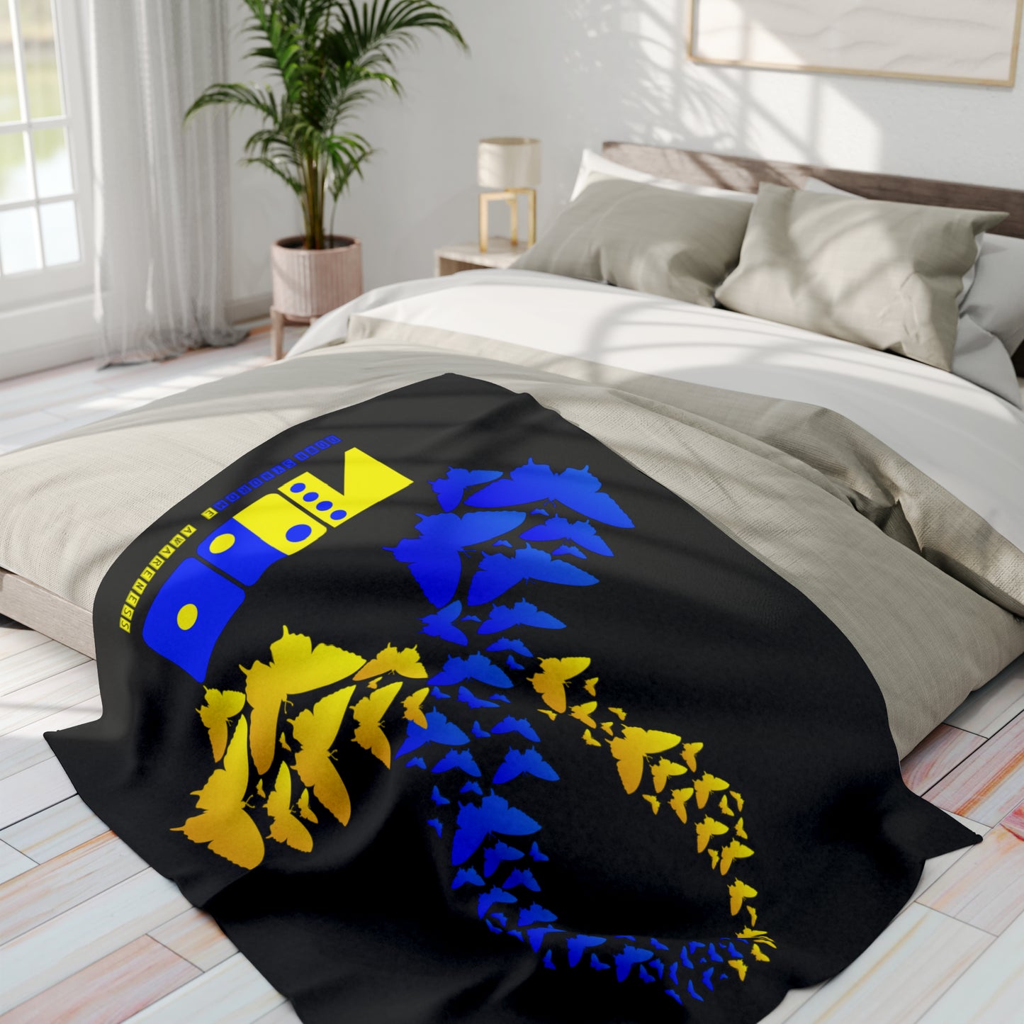 Down Syndrome Awareness Arctic Fleece Blanket