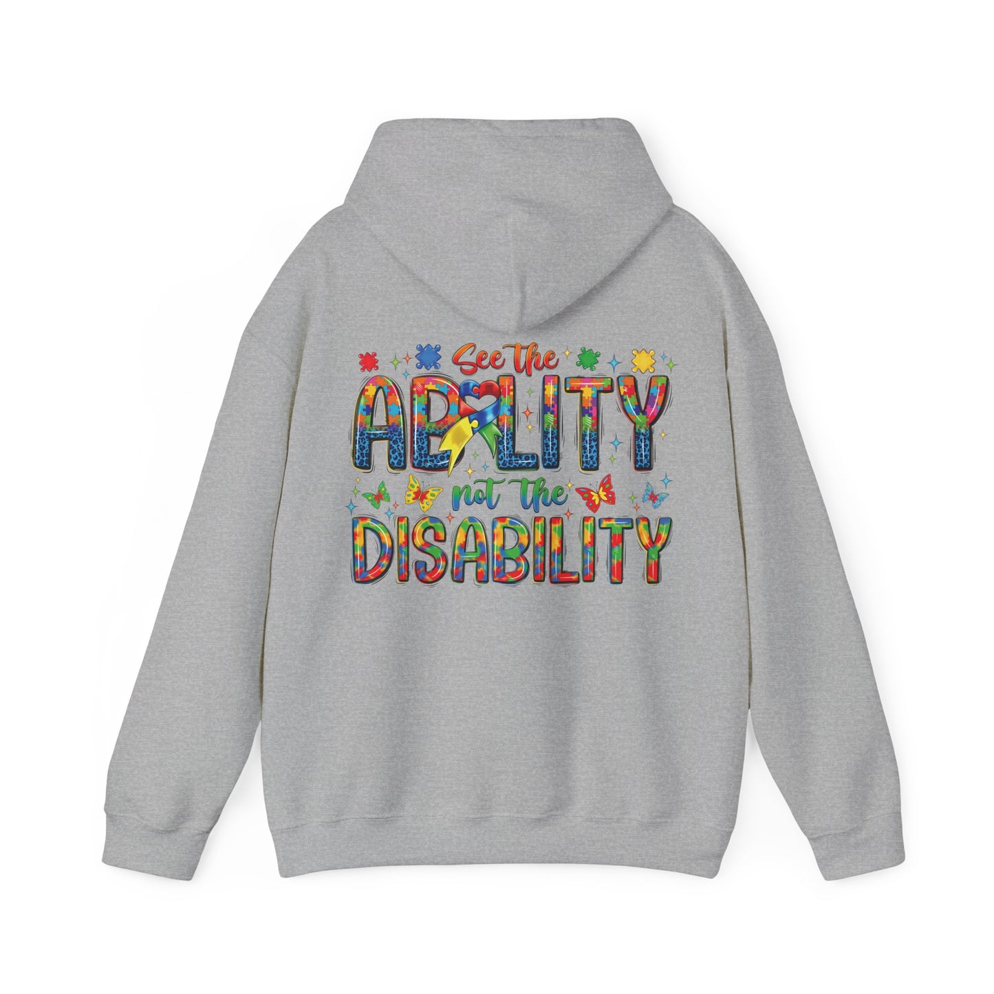 Unisex See The Ability™ Hooded Sweatshirt