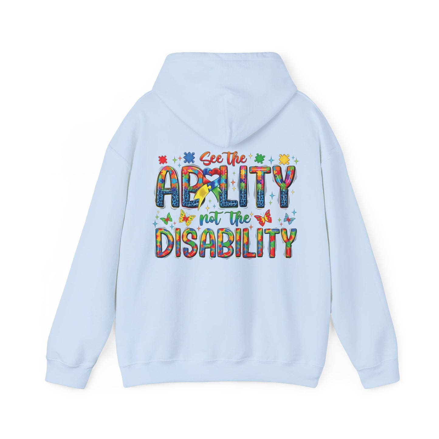 Unisex See The Ability™ Hooded Sweatshirt