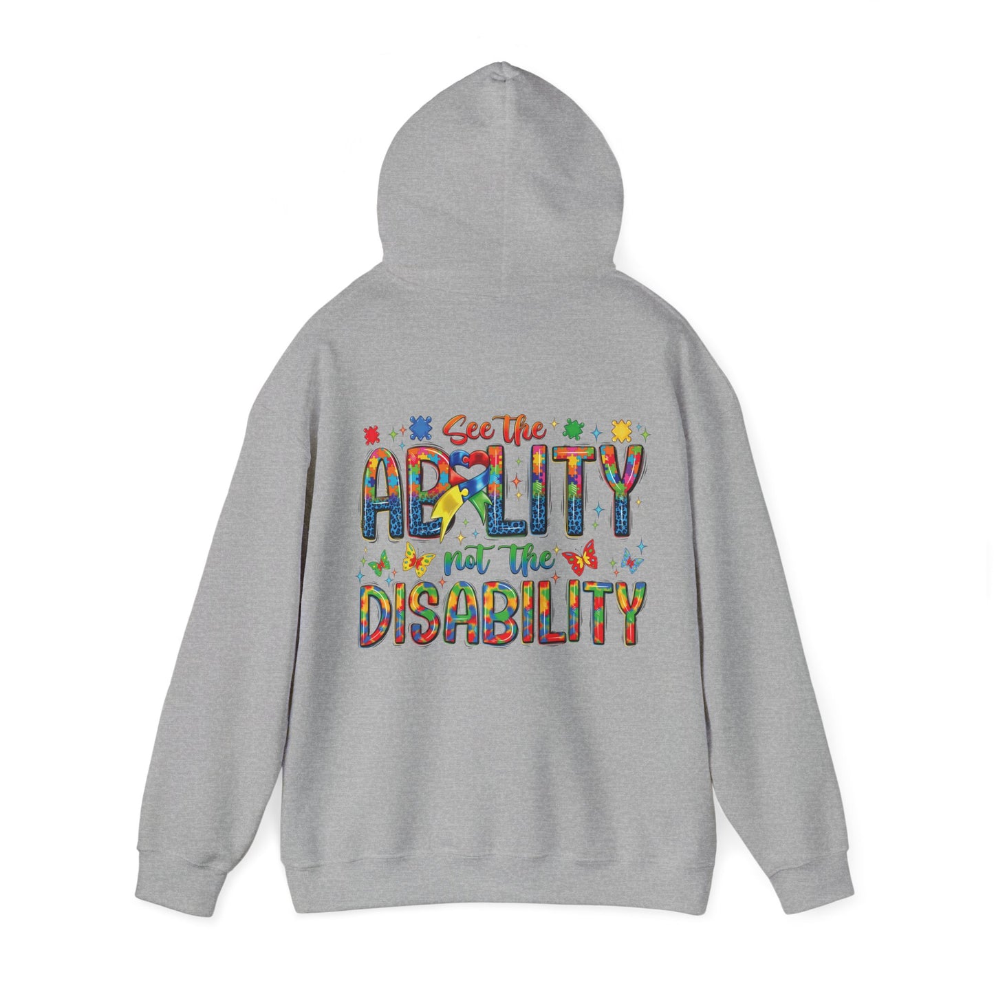 Unisex See The Ability™ Hooded Sweatshirt