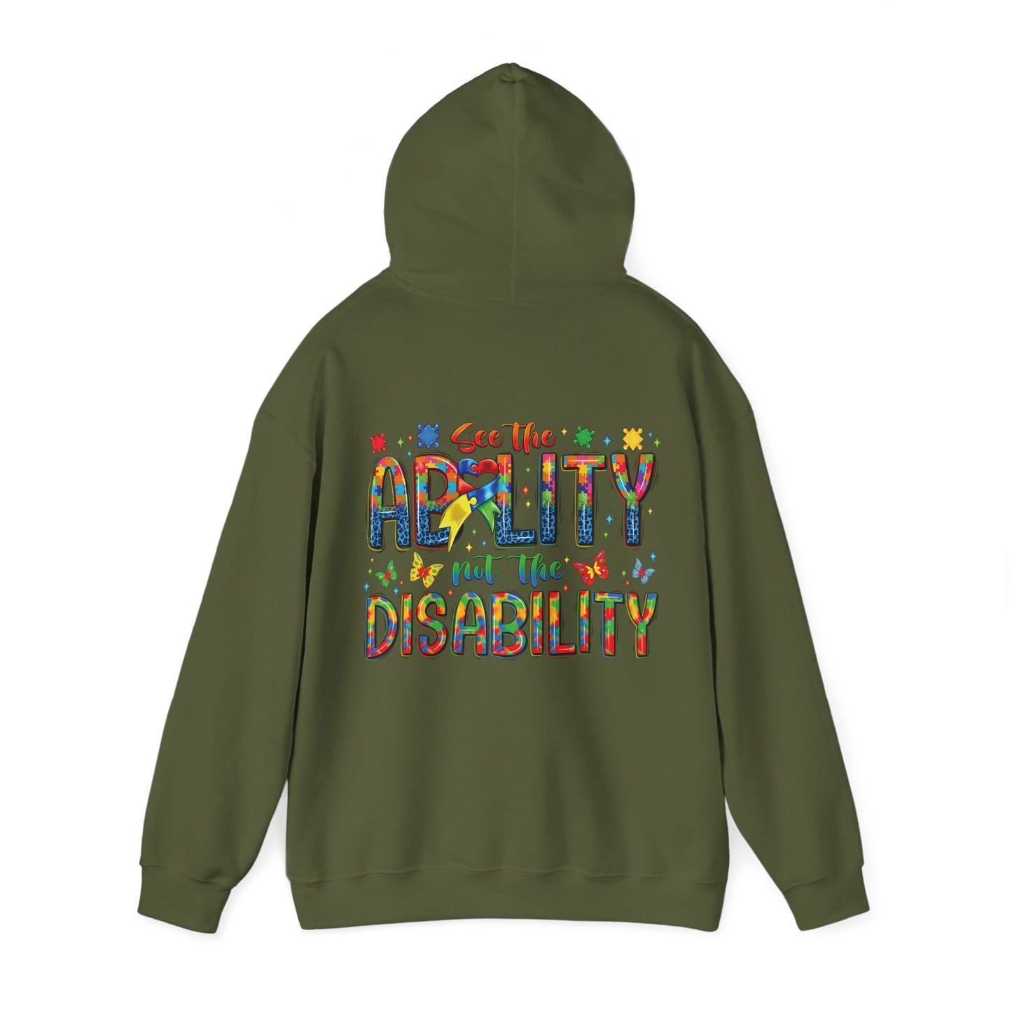 Unisex See The Ability™ Hooded Sweatshirt