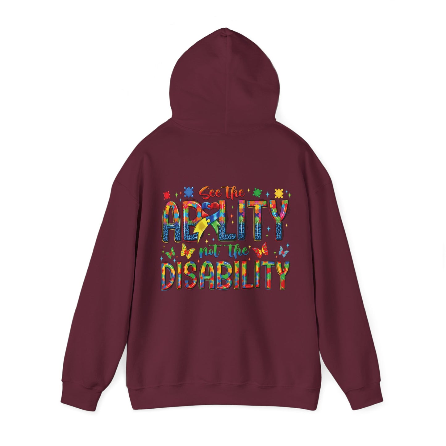 Unisex See The Ability™ Hooded Sweatshirt