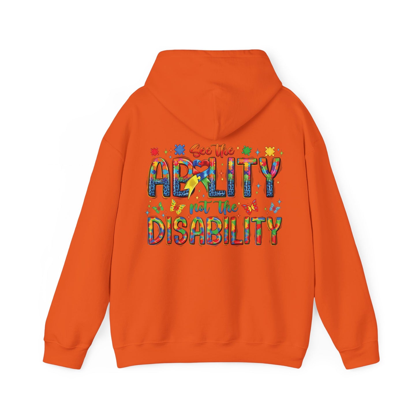 Unisex See The Ability™ Hooded Sweatshirt